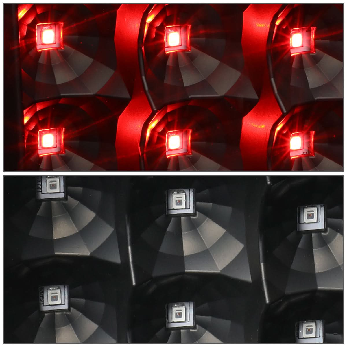09-14 Ford F-150 Full LED Tail Lights - Black/Clear