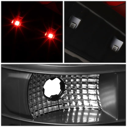 09-14 Ford F-150 Full LED Tail Lights - Black/Clear