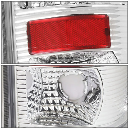 97-07 Ford F-150 F-250 F-350 F-450 F-550 LED Tail Lights Chrome