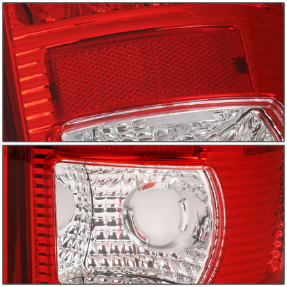 97-07 Ford F-150 F-250 F-350 F-450 F-550 LED Tail Lights Chrome/Red