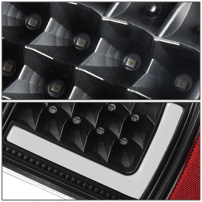 08-16 Ford F-250/F-350/F-450/F-550 Super Duty L-Bar 3D LED Tail Lights