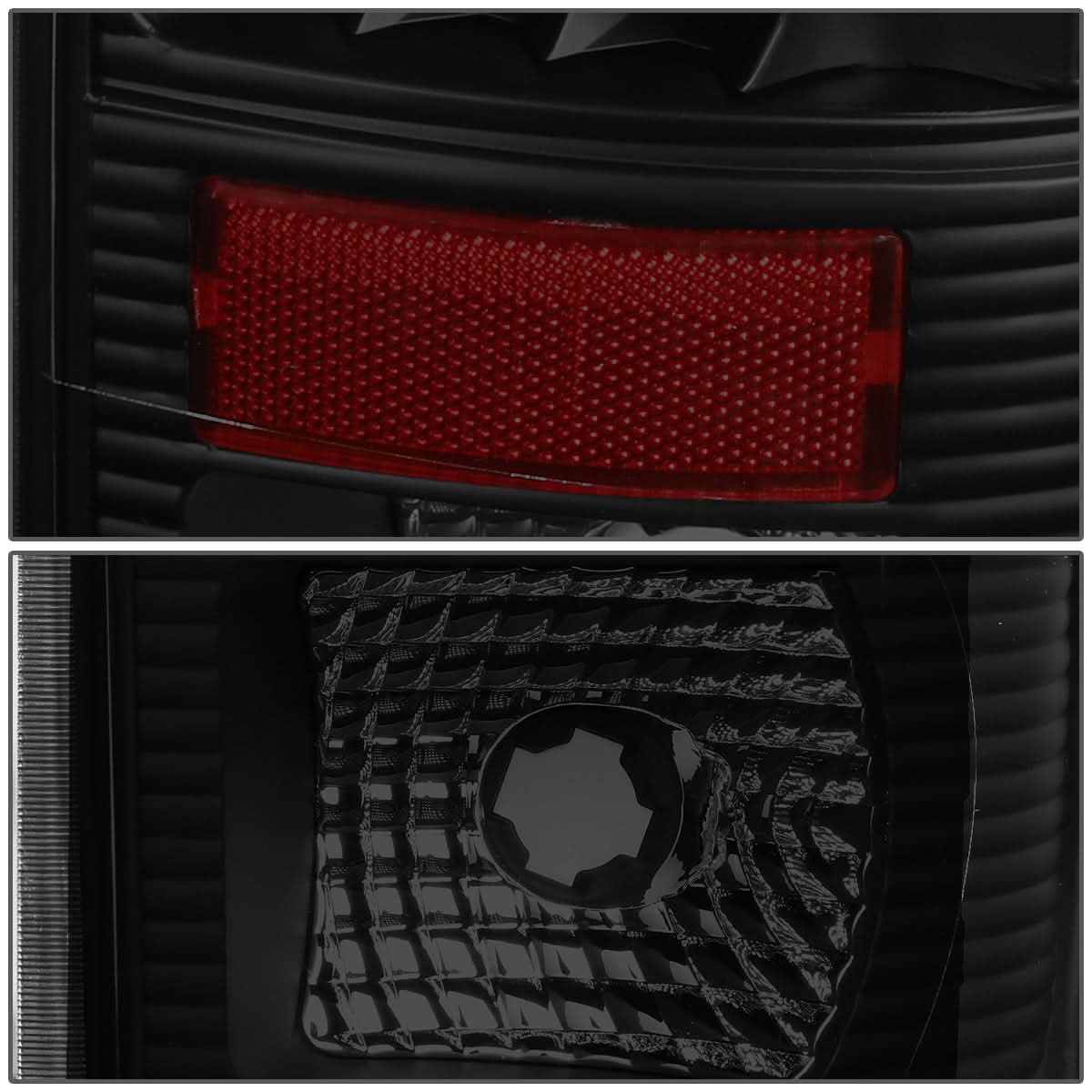08-16 Ford F-250 F-350 F-450 F-550 Super Duty LED Tail Lights Black/Smoke