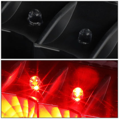 08-16 Ford F-250 F-350 F-450 F-550 Super Duty LED Tail Lights Black/Smoke