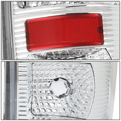 08-16 Ford F-250 F-350 F-450 F-550 Super Duty LED Tail Lights Chrome