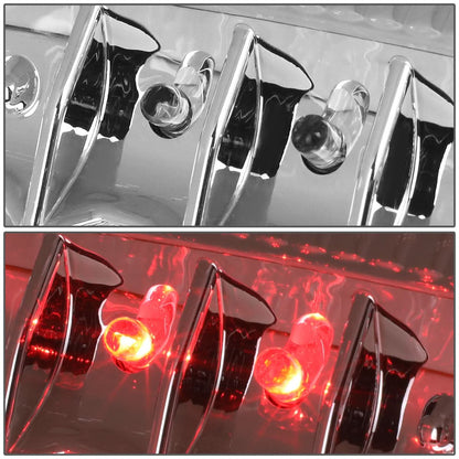 08-16 Ford F-250 F-350 F-450 F-550 Super Duty LED Tail Lights Chrome
