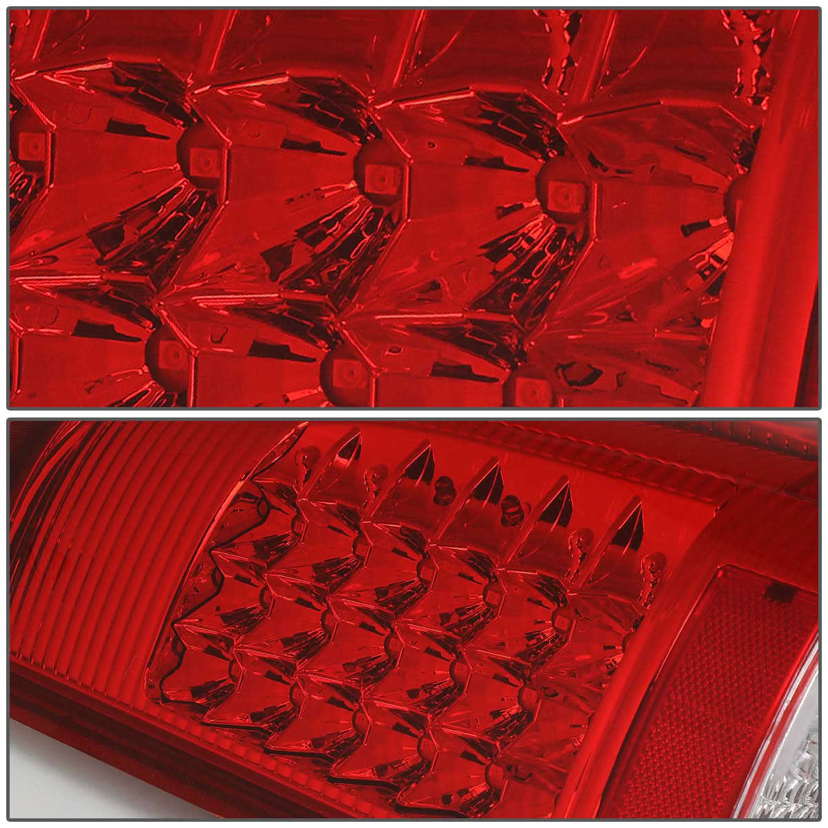 08-16 Ford F-250/F-350/F-450/F-550 Super Duty LED Tail Lights Chrome