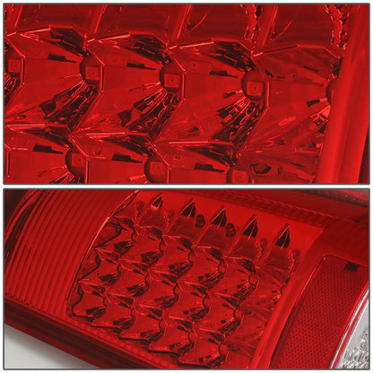 08-16 Ford F-250/F-350/F-450/F-550 Super Duty LED Tail Lights Chrome