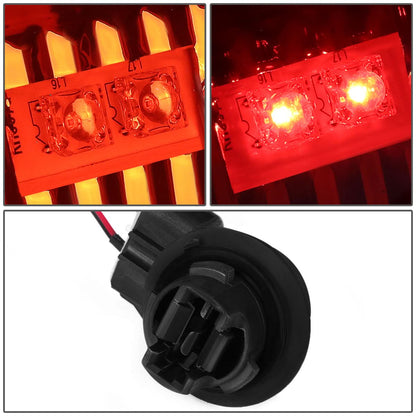 00-06 Chevy Tahoe Suburban GMC Yukon C-Bar 3D U-Halo LED Tail Lights
