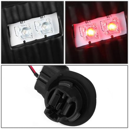 2000-2006 Chevrolet Tahoe Suburban GMC Yukon LED Tail Lights Black