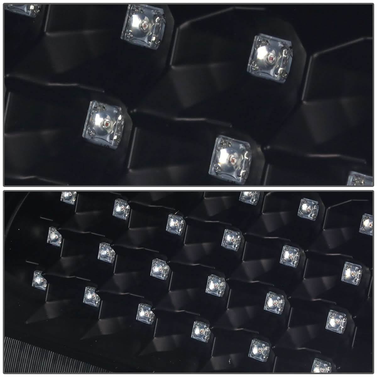 2000-2006 Chevy Tahoe Suburban GMC Yukon LED Tail Lights Black Smoke