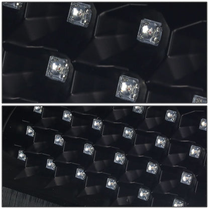 2000-2006 Chevy Tahoe Suburban GMC Yukon LED Tail Lights Black Smoke