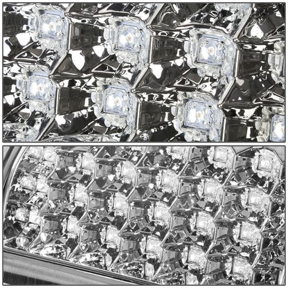 2000-2006 Chevy Tahoe Suburban GMC Yukon LED Tail Lights Chrome