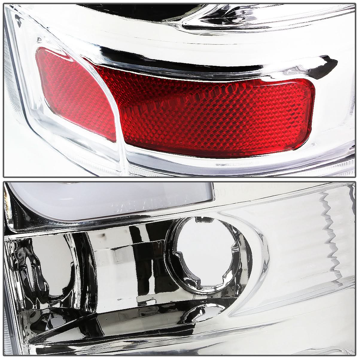 2000-2006 Chevy Tahoe Suburban GMC Yukon LED Tail Lights Chrome