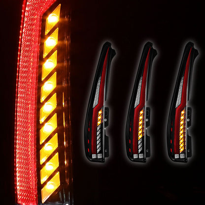 2007-2014 Chevrolet Tahoe / GMC Yukon Full LED Tail Lights Black