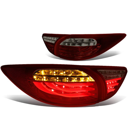 2013-2016 Mazda CX-5 3D LED Tail Lights - Red/Smoke