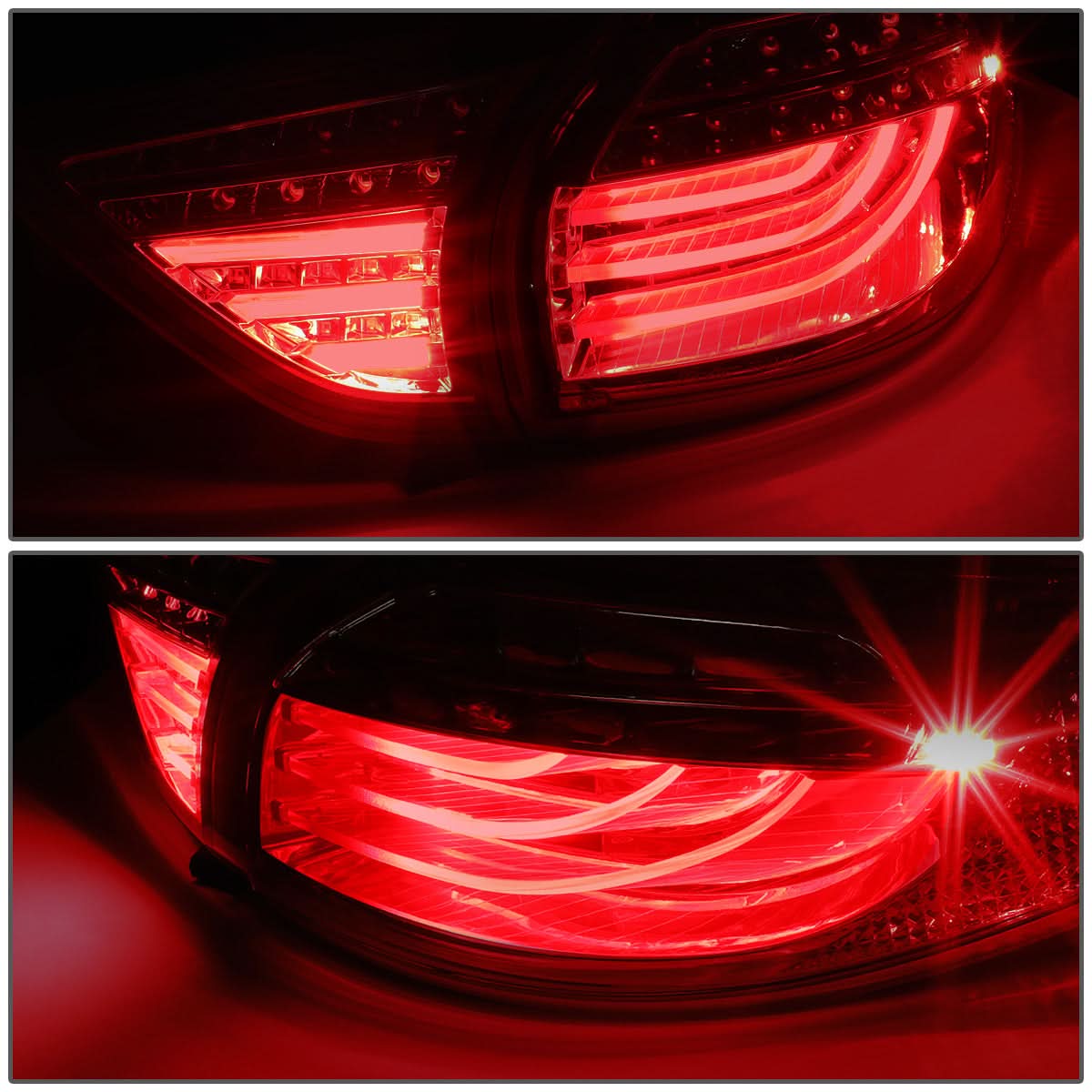 2013-2016 Mazda CX-5 3D LED Tail Lights - Red/Smoke