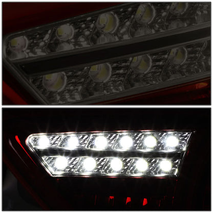 2013-2016 Mazda CX-5 3D LED Tail Lights - Red/Smoke