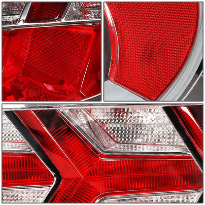 2013-2017 Subaru BRZ Chrome Clear Tail Lights