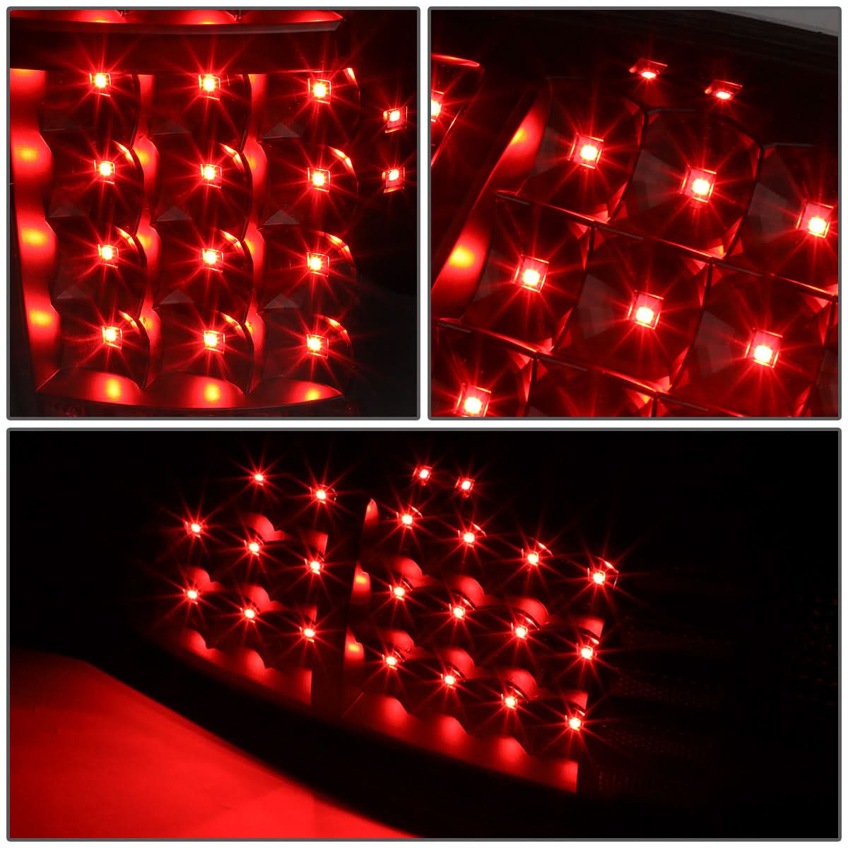 2005-2015 Toyota Tacoma LED Tail Lights - Black/Clear