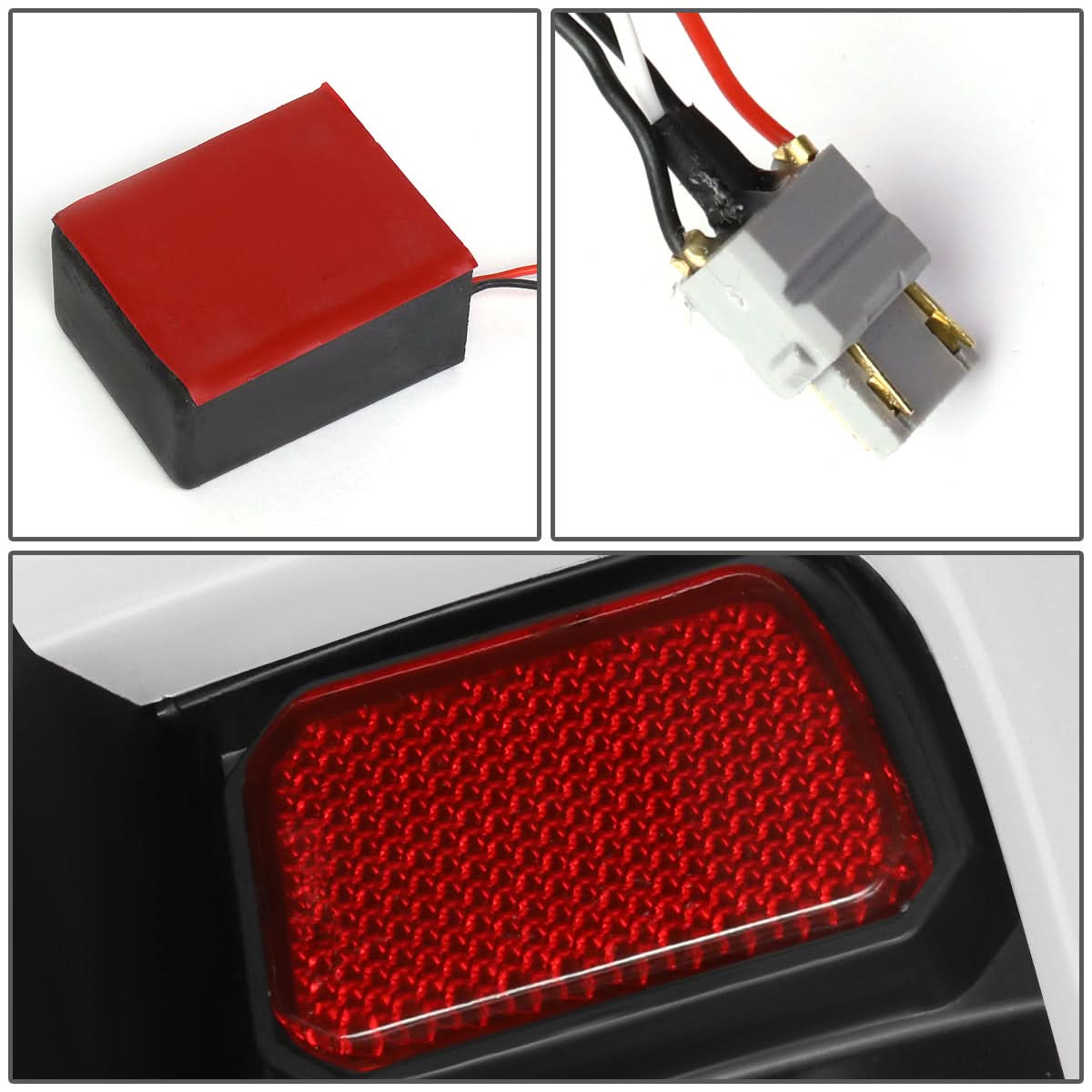 14-18 Toyota Tundra Tube Bar Style 3D LED Tail Lights - Black/Clear