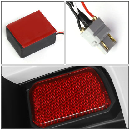 14-18 Toyota Tundra Tube Bar Style 3D LED Tail Lights - Black/Clear