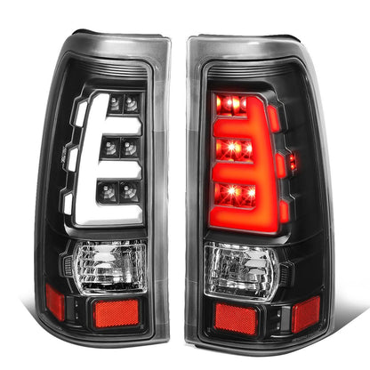 99-03 Chevrolet Silverado Sierra LED Clear Tail Lights
