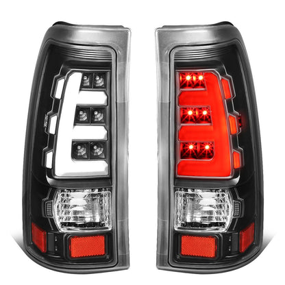 99-03 Chevrolet Silverado Sierra LED Clear Tail Lights