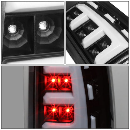 99-03 Chevrolet Silverado Sierra LED Clear Tail Lights