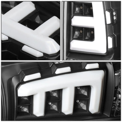 99-03 Chevrolet Silverado Sierra LED Clear Tail Lights