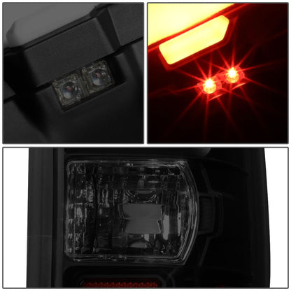 99-03 Chevrolet Silverado Sierra LED Smoke Tail Lights