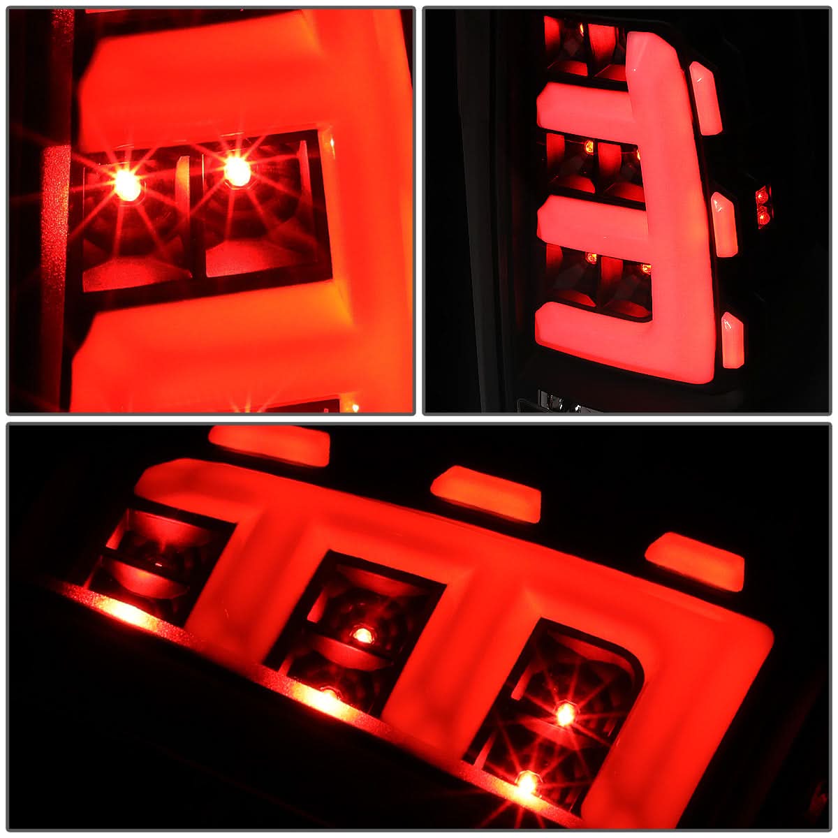 99-03 Chevrolet Silverado Sierra LED Smoke Tail Lights