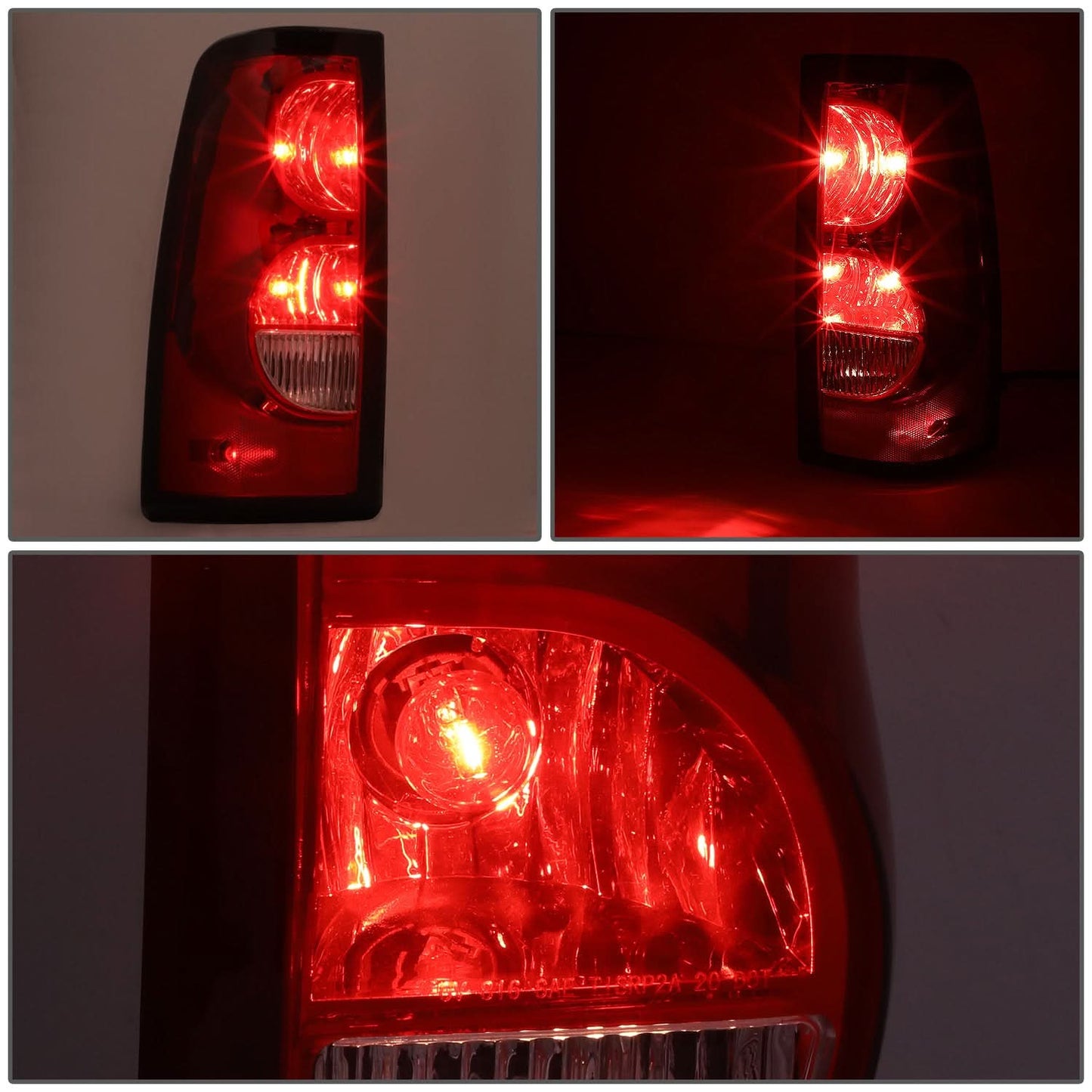 03-07 Chevrolet Silverado Red Tail Lights