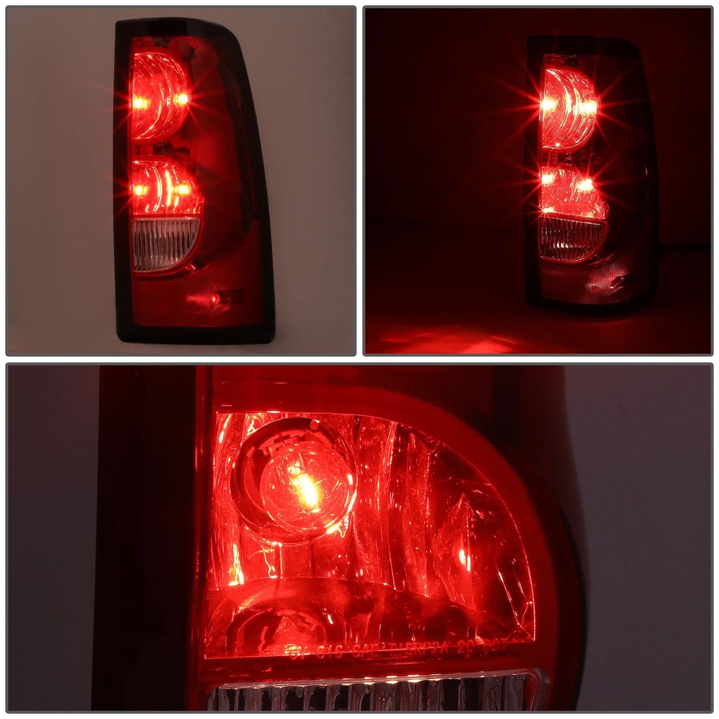 03-07 Chevrolet Silverado Red Right Tail Light - Fleetside