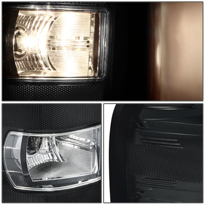 2007-2013 Silverado Black Smoke Tail Lights