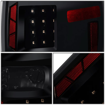 09-14 Ford F-150 LED Tail Lights - Smoke / Red