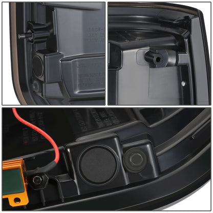 09-14 Ford F-150 LED Tail Lights - Smoke / Red