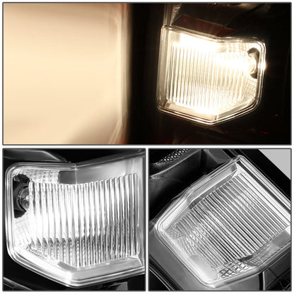 2019-2024 Chevrolet Silverado 1500 LED Tail Lights - Black Smoke