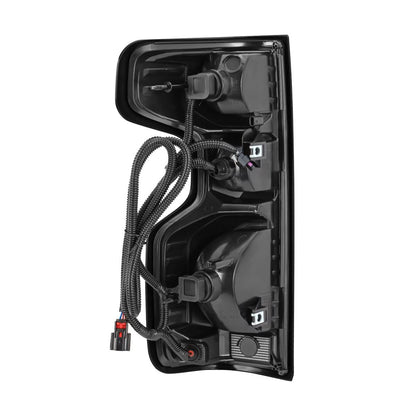 2019-2024 Chevrolet Silverado 1500 LED Tail Lights - Black Smoke