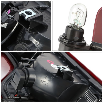 2019-2024 Chevrolet Silverado 1500 LED Tail Lights - Red