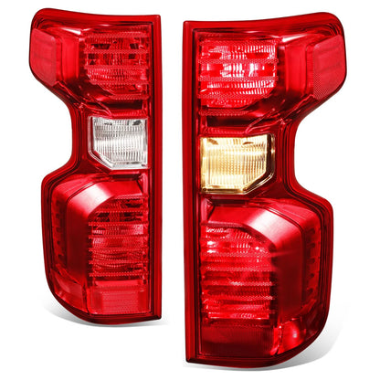 2019-2024 Chevrolet Silverado 1500 LED Tail Lights - Red