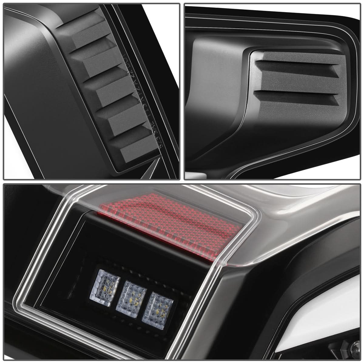 2019-2024 Chevrolet Silverado 1500 LED Tail Lights Clear Lens