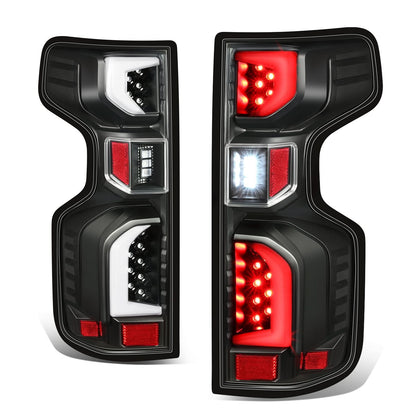 2019-2024 Chevrolet Silverado 1500 LED Tail Lights Clear Lens