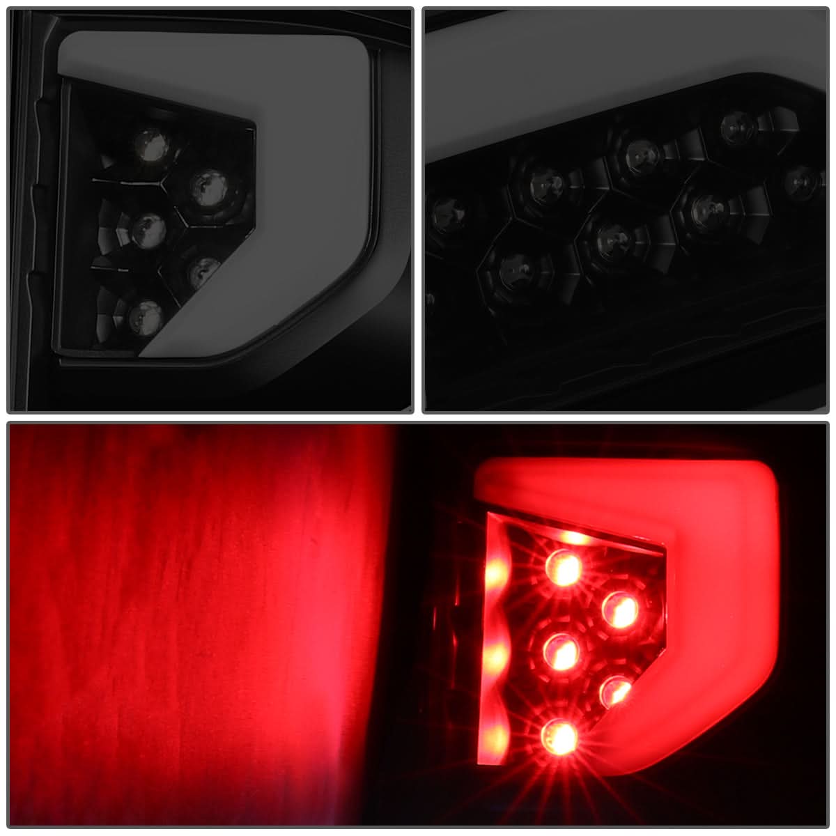 2019-2024 Chevrolet Silverado 1500 LED Smoke Tail Lights