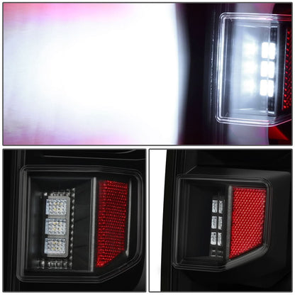 2019-2024 Chevrolet Silverado 1500 LED Smoke Tail Lights