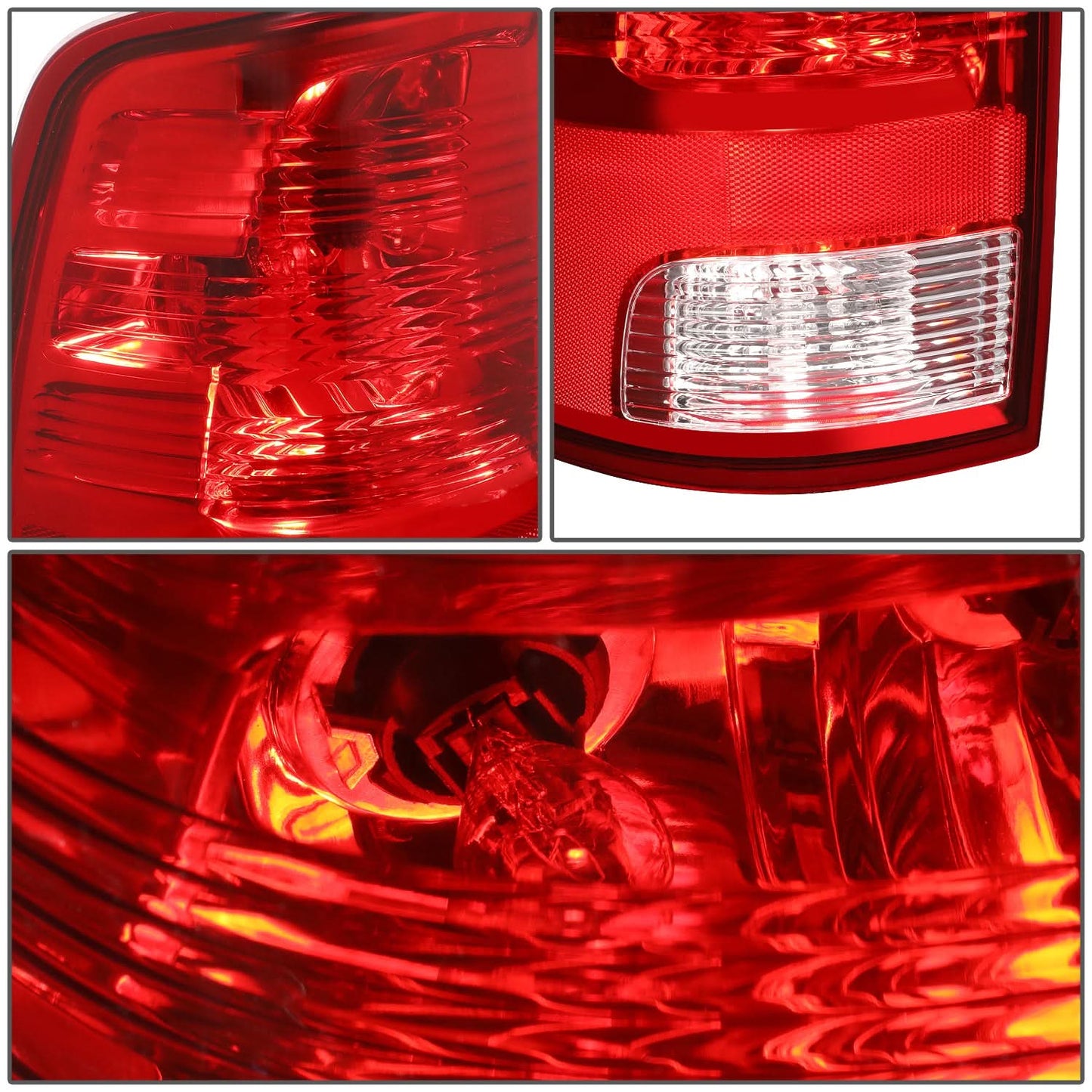 09-22 Dodge Ram LED Tail Light Left Side Red Halogen Replacement