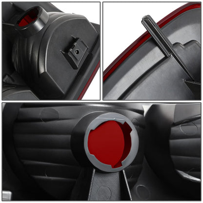 04-12 Chevrolet Colorado / GMC Canyon Dark Red Tail Lights Set