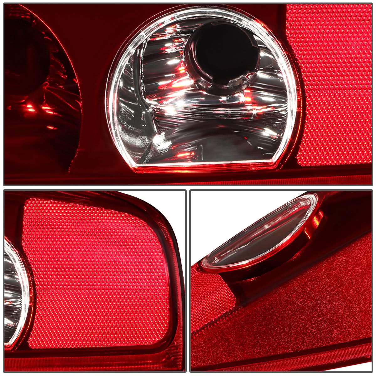 04-12 Chevrolet Colorado / GMC Canyon LED Tail Lights - Red Pair