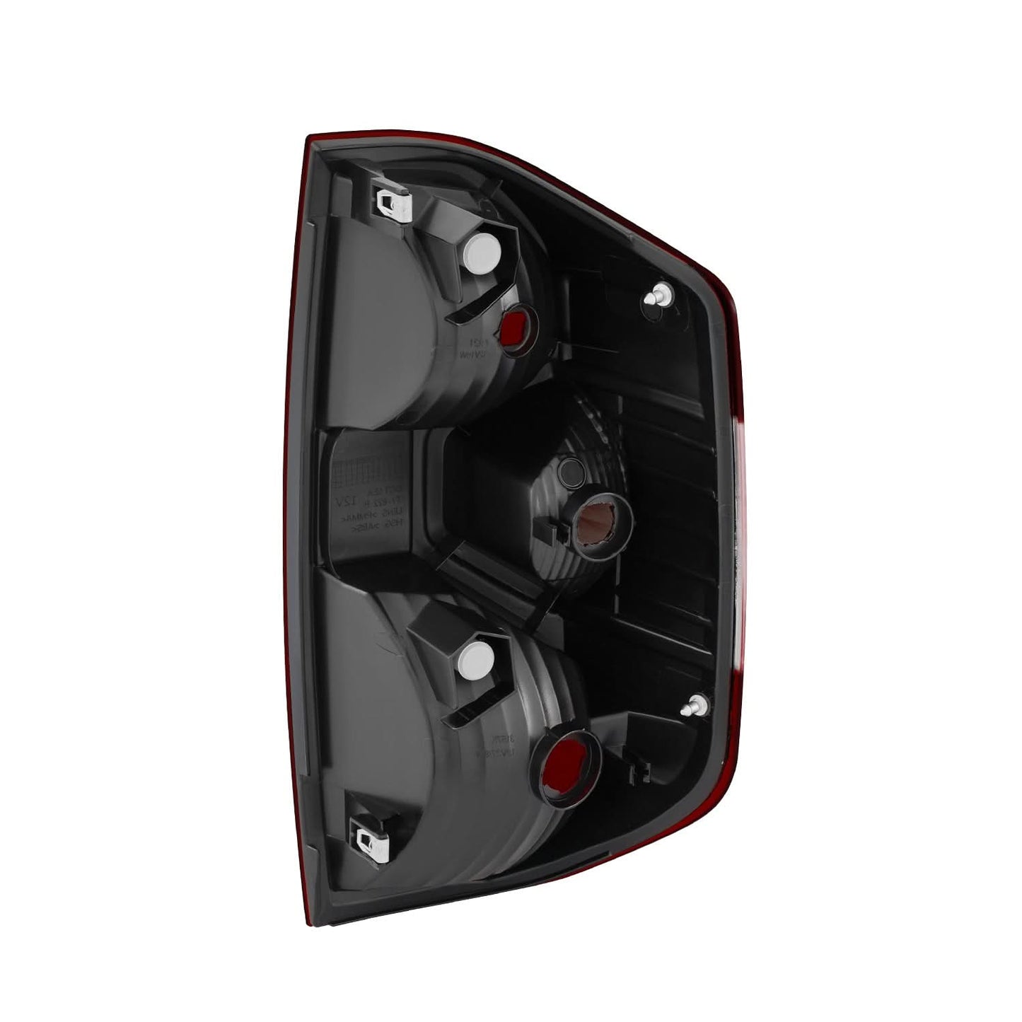 14-21 Toyota Tundra Dark Red Clear Lens Tail Light Set