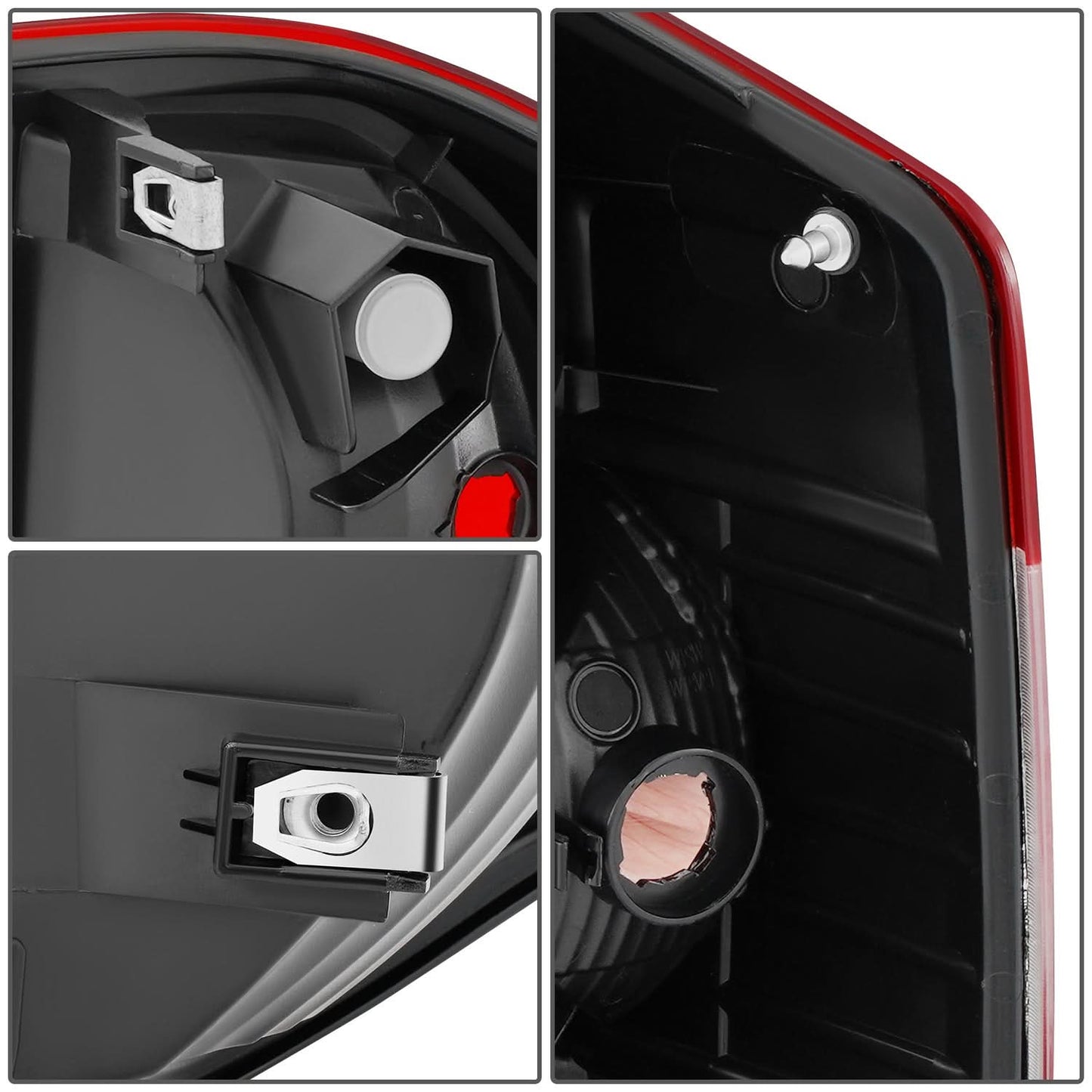 2014-2021 Toyota Tundra Passenger Side Tail Light Red Clear Lens