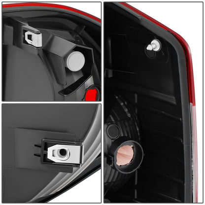 2014-2021 Toyota Tundra Passenger Side Tail Light Red Clear Lens